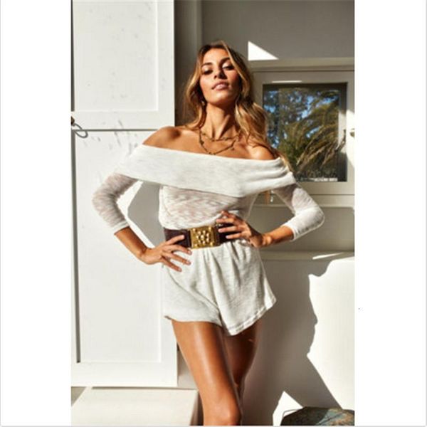 women's jumpsuits & rompers off shoulder elegant jumpsuit romper summer short playsuit women overalls white, Black;white
women's jumpsuits & rompers off shoulder elegant jumpsuit romper summer short playsuit women overalls white, Black;white