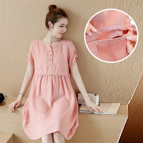 maternity dress maternity breastfeeding summer pregnant women short sleeve nursing es vestidos pregnancy clothings plus size, White
maternity dress maternity breastfeeding summer pregnant women short sleeve nursing es vestidos pregnancy clothings plus size, White