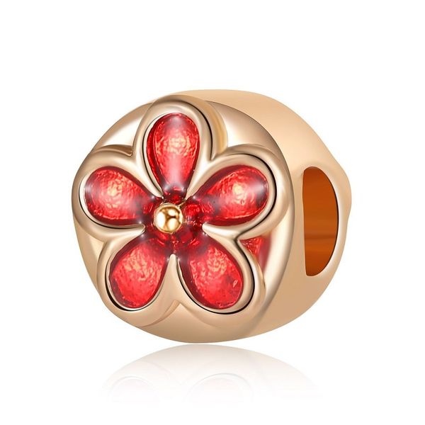 fits pandora sterling silver bracelet 30pcs five petals flower red enamel beads charms for european snake charm chain fashion diy jewelry wh, Black
fits pandora sterling silver bracelet 30pcs five petals flower red enamel beads charms for european snake charm chain fashion diy jewelry wh, Black