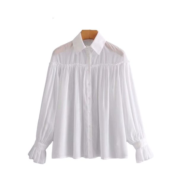 women's knits & tees elegant women white transparency turn down collar shirts 2021 fashion ladies ruffles sweet female chic f
women's knits & tees elegant women white transparency turn down collar shirts 2021 fashion ladies ruffles sweet female chic f