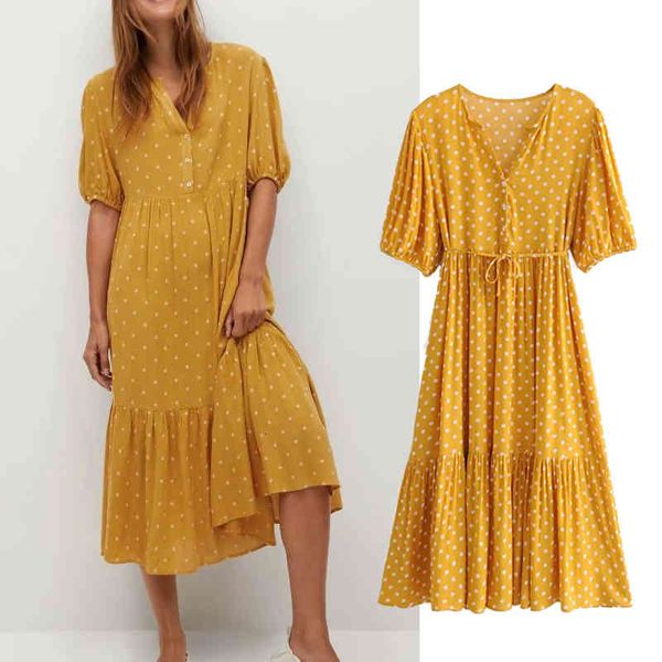 casual dresses 2021 fashion polka dot print half sleeve ladies v-neck slim vestidos spring midi lmoq, Black;gray
casual dresses 2021 fashion polka dot print half sleeve ladies v-neck slim vestidos spring midi lmoq, Black;gray