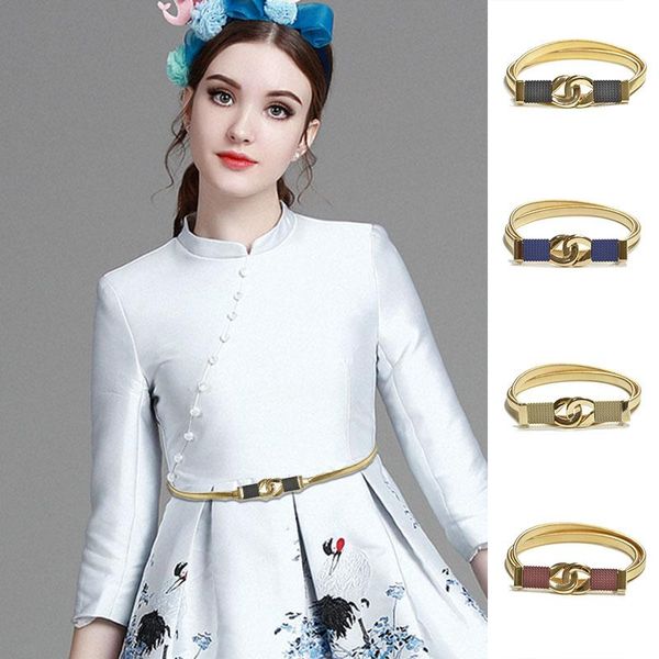 belts elastic waist for women gold chain ladies dress metal stretch thin female waistband elastische riem cinturon mujer, Black;brown
belts elastic waist for women gold chain ladies dress metal stretch thin female waistband elastische riem cinturon mujer, Black;brown