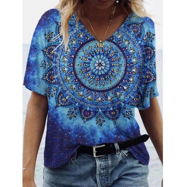 women's t-shirt harajuku streetwear tshirts summer vintage printed women casual short sleeve v-neck plus size tee shirt femme lady clo, White
women's t-shirt harajuku streetwear tshirts summer vintage printed women casual short sleeve v-neck plus size tee shirt femme lady clo, White