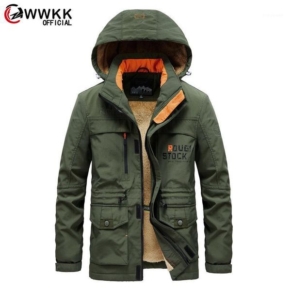 men's jackets wwkk collar windproof parkas winter militory fashion jacket men thick casual outwear plus size 4xl velvet warm coat, Black;brown
men's jackets wwkk collar windproof parkas winter militory fashion jacket men thick casual outwear plus size 4xl velvet warm coat, Black;brown