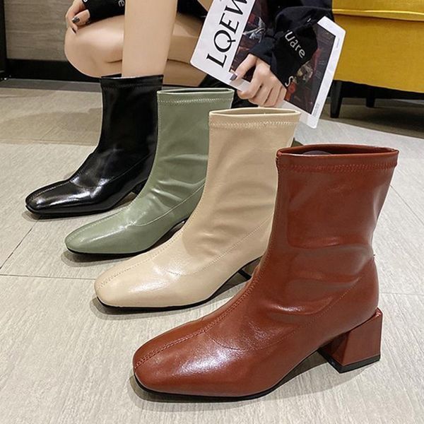 boots 2021 women genuine leather fetish stripper short ankle winter prom chunky low 5cm high heels green shoes, Black
boots 2021 women genuine leather fetish stripper short ankle winter prom chunky low 5cm high heels green shoes, Black