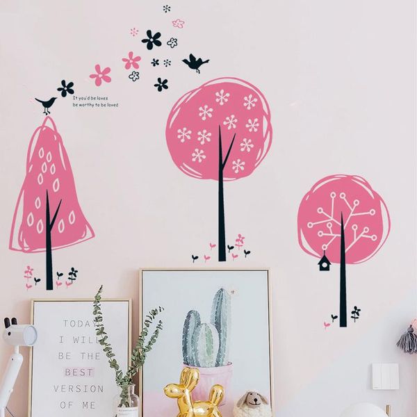 wall stickers pink tree living room sofa background decoration wardrobe board self-adhesive
wall stickers pink tree living room sofa background decoration wardrobe board self-adhesive