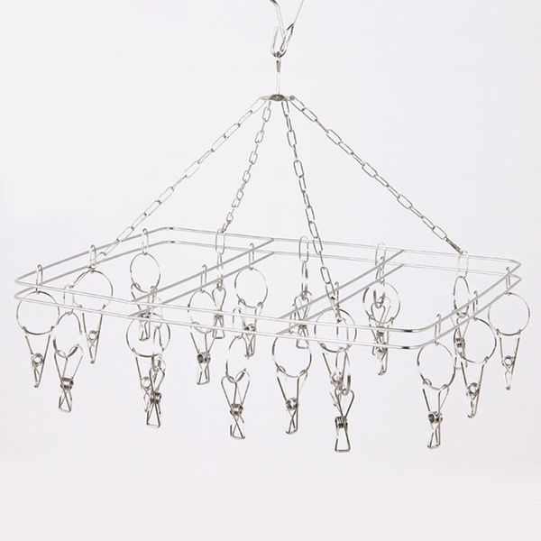 hangers & racks square stainless steel hanger multifunctional clip socks windproof bold double 20 clothespins tb sale
hangers & racks square stainless steel hanger multifunctional clip socks windproof bold double 20 clothespins tb sale