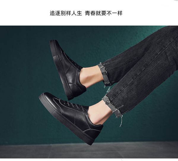 dress shoes 2021 fashion men genuine leather casual flats lace-up sneakers comfortable lightweight breathable walking non-slip ry81, Black
dress shoes 2021 fashion men genuine leather casual flats lace-up sneakers comfortable lightweight breathable walking non-slip ry81, Black