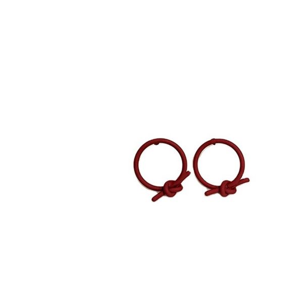 s925 silver needle simple geometric round knot studs candy color versatile student earrings, Golden;silver
s925 silver needle simple geometric round knot studs candy color versatile student earrings, Golden;silver