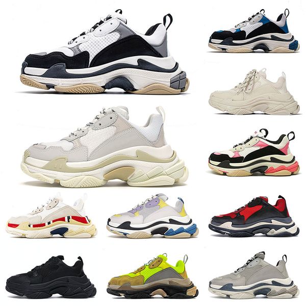 triple s luxurys designers running shoes paris 17 fw men's platform sneakers women's comfortable trainers crystal bottom all white
triple s luxurys designers running shoes paris 17 fw men's platform sneakers women's comfortable trainers crystal bottom all white