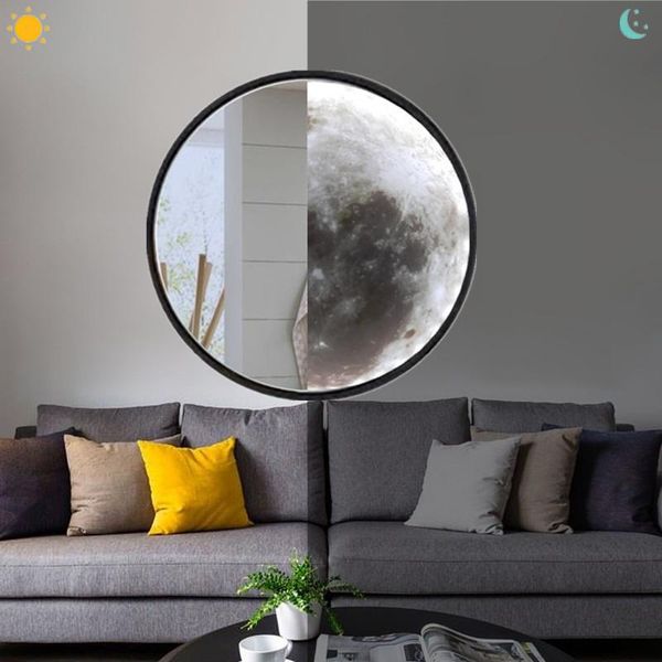 creative mirror makeup with light moon wall lamp living room entrance bathroom decorative indoor
creative mirror makeup with light moon wall lamp living room entrance bathroom decorative indoor