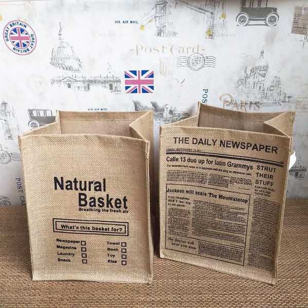 laundry bags 1pc thickened jute storage bag cotton and linen bucket cloth bread holder for organizer
laundry bags 1pc thickened jute storage bag cotton and linen bucket cloth bread holder for organizer