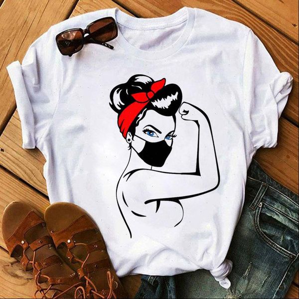 womens summer fashion quarantine mask eyelash t shirt women harajuku short sleeve tee female casual cute clothes, White
womens summer fashion quarantine mask eyelash t shirt women harajuku short sleeve tee female casual cute clothes, White