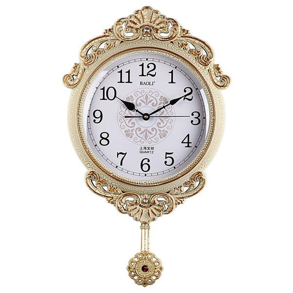 wall clocks european retro pendulum clock creative living room gold silver american modern quartz home decor 50zb
wall clocks european retro pendulum clock creative living room gold silver american modern quartz home decor 50zb