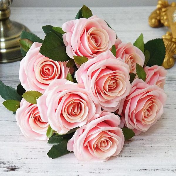 hobbylane 10 heads artificial flowers rose bouquet fake silk plastic roses bridal wedding for home garden party decorative & wreaths
hobbylane 10 heads artificial flowers rose bouquet fake silk plastic roses bridal wedding for home garden party decorative & wreaths