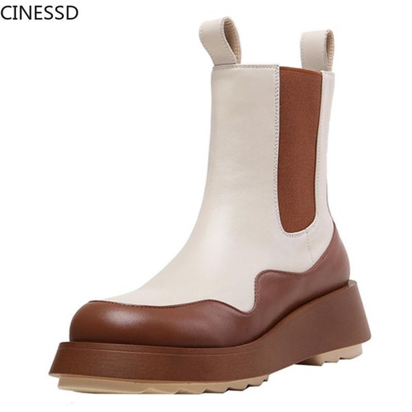 boots cinessd 2021 genuine leather shoes cow women comfortable flat heel round toe platform woman, Black
boots cinessd 2021 genuine leather shoes cow women comfortable flat heel round toe platform woman, Black