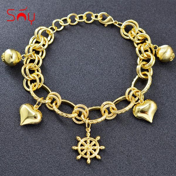 charm bracelets sunny jewelry round beads for women hand chains link chain selling bracelet party gift findings, Golden;silver
charm bracelets sunny jewelry round beads for women hand chains link chain selling bracelet party gift findings, Golden;silver