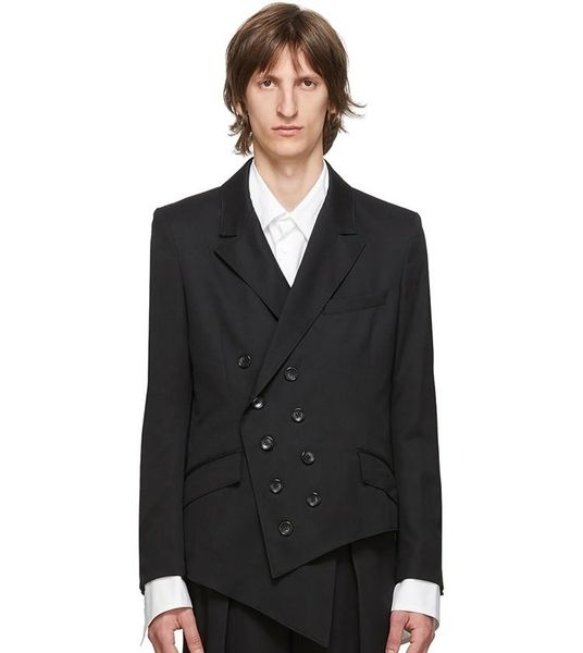 men's suits & blazers suit, irregular, asymmetrical, dark, deconstructed suit, White;black
men's suits & blazers suit, irregular, asymmetrical, dark, deconstructed suit, White;black