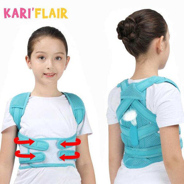 children back corset shoulder support waist brace for girl boy posture corrector belt kids correction, Black;blue
children back corset shoulder support waist brace for girl boy posture corrector belt kids correction, Black;blue