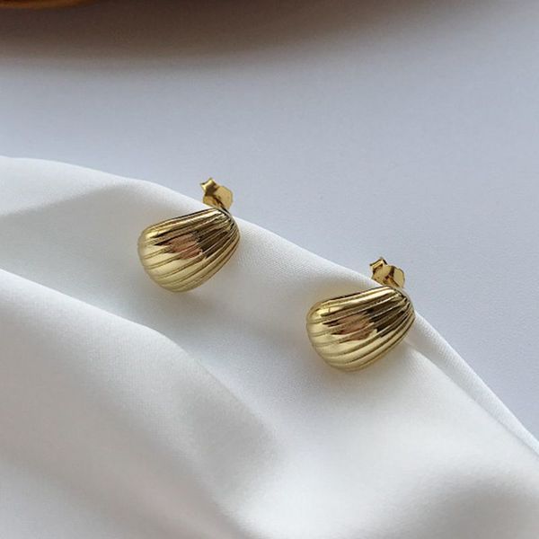 silvology 925 sterling silver gold shell stud earrings mini nordic style earrings for women chic jewelry girls gift 210325, Golden;silver
silvology 925 sterling silver gold shell stud earrings mini nordic style earrings for women chic jewelry girls gift 210325, Golden;silver