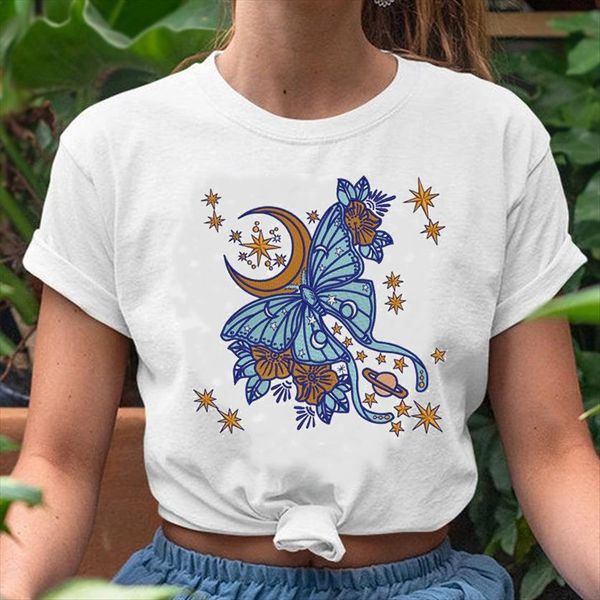 graphic butterfly floral vintage fashion women t shirts spring summer watercolor print clothes tees shirt, White
graphic butterfly floral vintage fashion women t shirts spring summer watercolor print clothes tees shirt, White