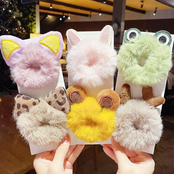 girls cute cartton animals ears plush scrunchie ponytail holder hair rubber bands headband fashion accessories drop, Slivery;white
girls cute cartton animals ears plush scrunchie ponytail holder hair rubber bands headband fashion accessories drop, Slivery;white