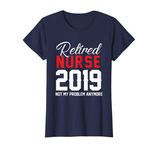 womens retired nurse 2019 nursing retirements gift shirt for nurses, White;black
womens retired nurse 2019 nursing retirements gift shirt for nurses, White;black
