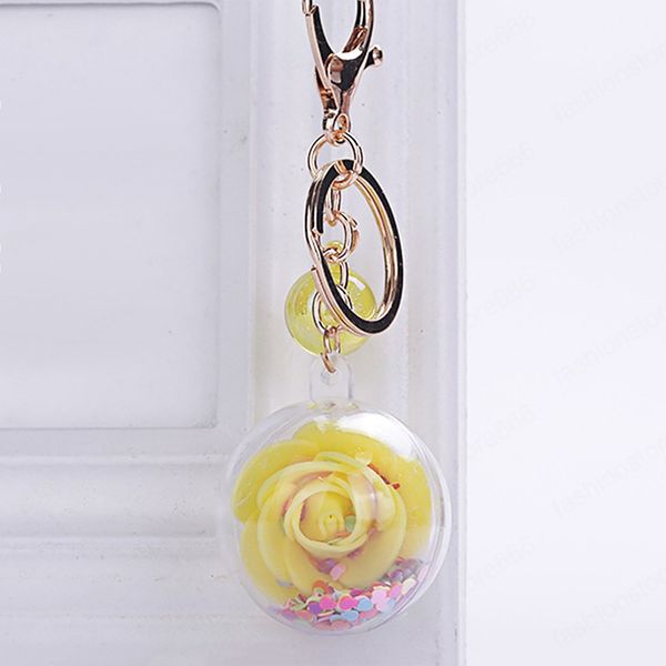 fashion round sequins glitter rose keychain pendant transparent plastic eternal flower key chain women car handbag keyring, Slivery;golden
fashion round sequins glitter rose keychain pendant transparent plastic eternal flower key chain women car handbag keyring, Slivery;golden