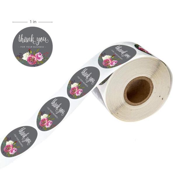 500pcs round floral flower thank you seal stickers diy gifts package label tags gift wrap
500pcs round floral flower thank you seal stickers diy gifts package label tags gift wrap