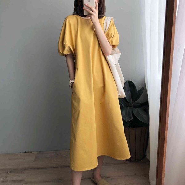 casual dresses 2021 women long solid color plus size summer oversize style sleeve clothes vestidos wx5j, Black;gray
casual dresses 2021 women long solid color plus size summer oversize style sleeve clothes vestidos wx5j, Black;gray