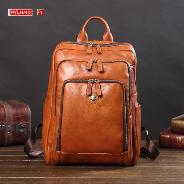 backpack genuine leather men's shoulder bag youth 15.6 inch lapmale travel backpacks large capacity casual school bags
backpack genuine leather men's shoulder bag youth 15.6 inch lapmale travel backpacks large capacity casual school bags