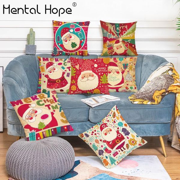 cushion/decorative pillow cartoon santa claus print cushion cover christmas gift decorative linen cotton throw home decor pillowcase
cushion/decorative pillow cartoon santa claus print cushion cover christmas gift decorative linen cotton throw home decor pillowcase