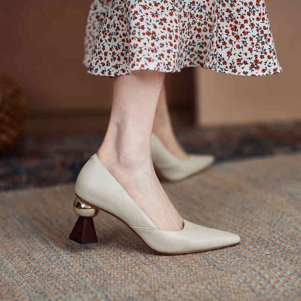 sandals spring genuine leather pumps high heels for vintage woman wedding shoes basic party women's emov, Black
sandals spring genuine leather pumps high heels for vintage woman wedding shoes basic party women's emov, Black
