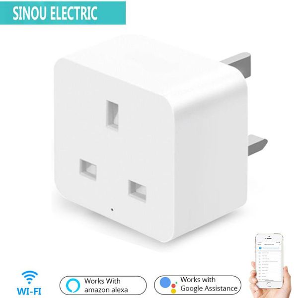smart home control uk wifi socket power plug mobile app remote work with alexa google no hub required
smart home control uk wifi socket power plug mobile app remote work with alexa google no hub required