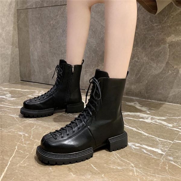 boots women ankle 2021 fashion shoes 4cm heel zip and lace up black white platform for woman size 35-40
boots women ankle 2021 fashion shoes 4cm heel zip and lace up black white platform for woman size 35-40