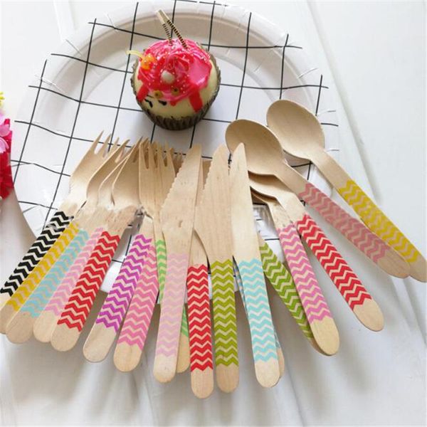 disposable dinnerware 12pcs/pack wooden cutlery picnic wedding party tableware wavy printed forks/ spoon/ knife set colorful
disposable dinnerware 12pcs/pack wooden cutlery picnic wedding party tableware wavy printed forks/ spoon/ knife set colorful