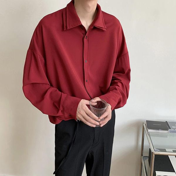 men's casual shirts pure color korean business fashion loose party divorce wedding banquet men, White;black
men's casual shirts pure color korean business fashion loose party divorce wedding banquet men, White;black