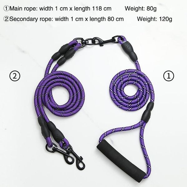 purple traction rope nylon thick explosion-proof one for two belt pet supplies dog collars & leashes
purple traction rope nylon thick explosion-proof one for two belt pet supplies dog collars & leashes