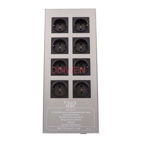 smart power plugs 8 channels eu schuko ac filter distributor pure copper socket full aluminum chassis 50 60hz 250v 16a hifi audio diy
smart power plugs 8 channels eu schuko ac filter distributor pure copper socket full aluminum chassis 50 60hz 250v 16a hifi audio diy