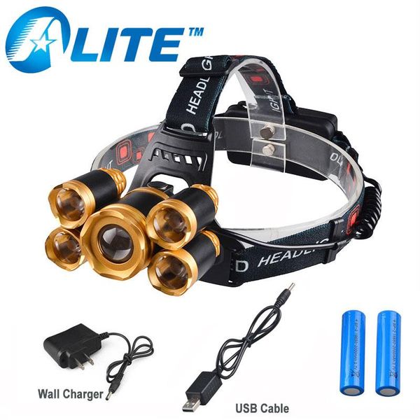 5*led xml t6 high lumens zoomable beam headlamp usb rechargeable head with 18650 battery charger headlamps
5*led xml t6 high lumens zoomable beam headlamp usb rechargeable head with 18650 battery charger headlamps