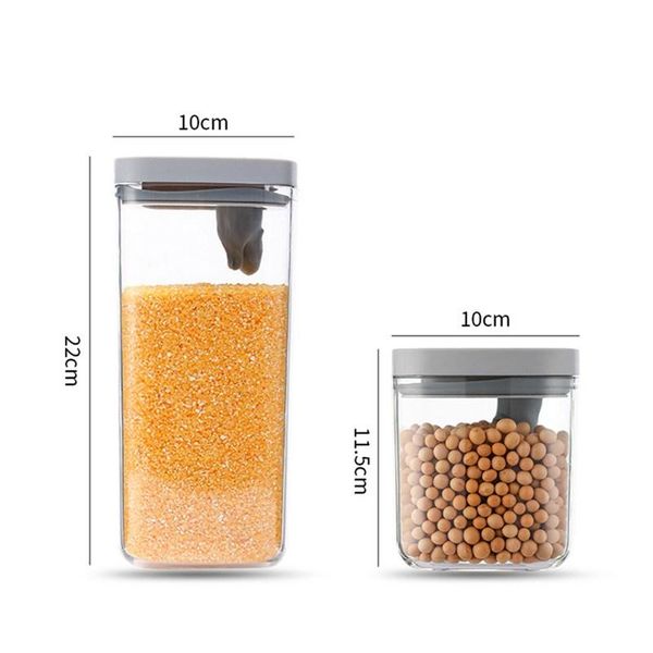 storage bottles & jars tank container 550ml /2000ml sealed kitchen miscellaneous grain organizer tool
storage bottles & jars tank container 550ml /2000ml sealed kitchen miscellaneous grain organizer tool