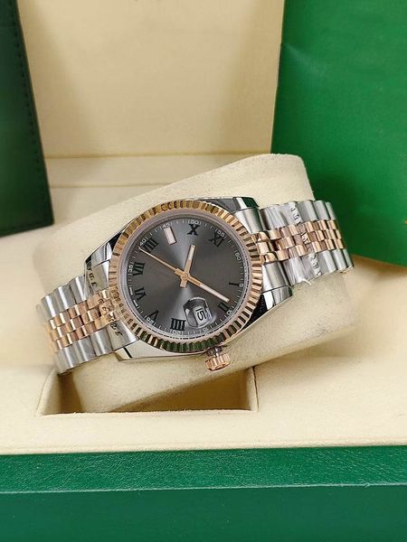 high 41 36mm mens watches automatic mechanical stainless steel strap women 2813 movement watch life waterproof datejust wristwatch lovers wr, Slivery;brown
high 41 36mm mens watches automatic mechanical stainless steel strap women 2813 movement watch life waterproof datejust wristwatch lovers wr, Slivery;brown