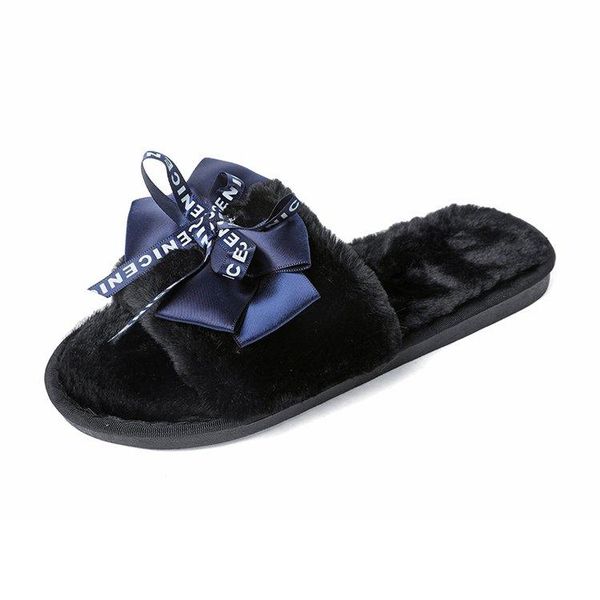 slippers 2021 women plush home with faux fur warm shoes woman slip on flats cute bowtie female slides plus size 41, Black
slippers 2021 women plush home with faux fur warm shoes woman slip on flats cute bowtie female slides plus size 41, Black