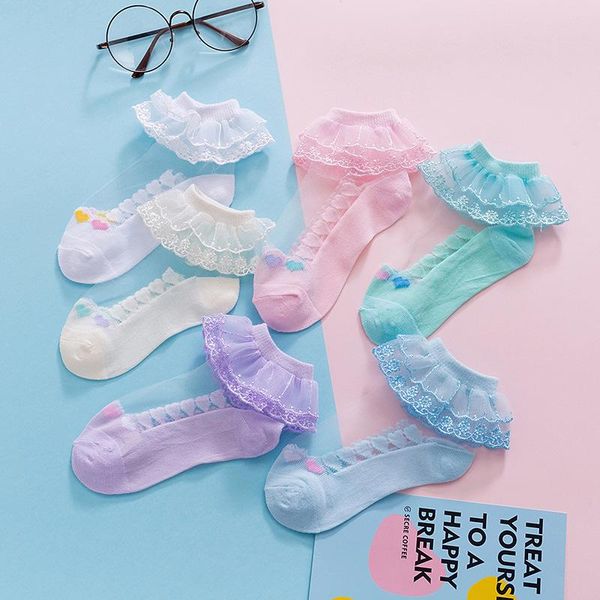 girls summer transparent breathable crystal socks sweet princess dance cotton lace short tube sock, Pink;yellow
girls summer transparent breathable crystal socks sweet princess dance cotton lace short tube sock, Pink;yellow