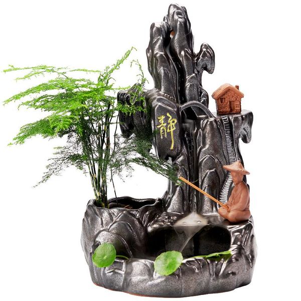 cermatic holder incense burner big backflow smoke waterfall stick incenso cascata aroma oil ea6xxl fragrance lamps
cermatic holder incense burner big backflow smoke waterfall stick incenso cascata aroma oil ea6xxl fragrance lamps