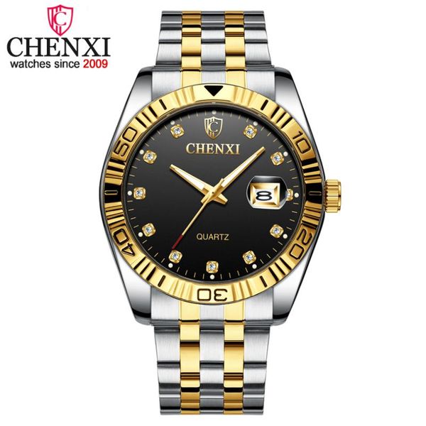 wristwatches chenxi fashion mens business watches men's golden stainless steel clock relogio masculino 2021, Slivery;brown
wristwatches chenxi fashion mens business watches men's golden stainless steel clock relogio masculino 2021, Slivery;brown