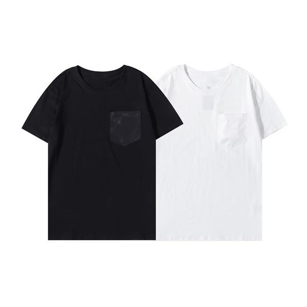 p-2575 summer pocket short sleeve women men couples clothes streetwear solid color tees o-neck casual loose t-shirt pullovers, White
p-2575 summer pocket short sleeve women men couples clothes streetwear solid color tees o-neck casual loose t-shirt pullovers, White