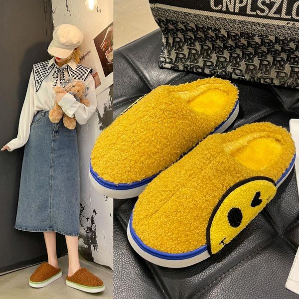 slippers fur slides casual flat women size 45 winter plush house fluffy couples men shoes, Black
slippers fur slides casual flat women size 45 winter plush house fluffy couples men shoes, Black
