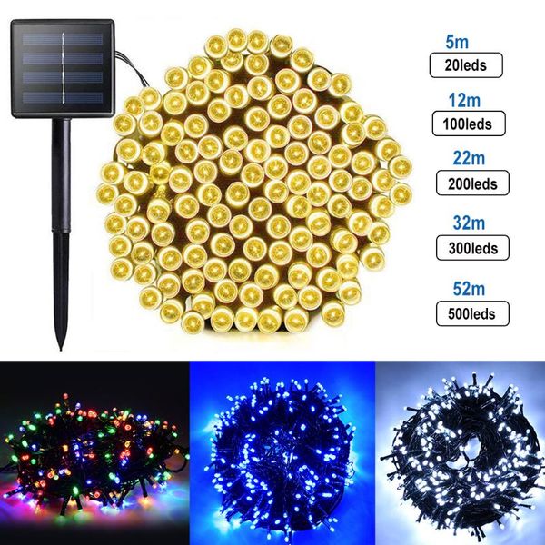 50/100/500leds fairy lights outdoor solar led string for wedding christmas year home party patio garden decoration strings
50/100/500leds fairy lights outdoor solar led string for wedding christmas year home party patio garden decoration strings