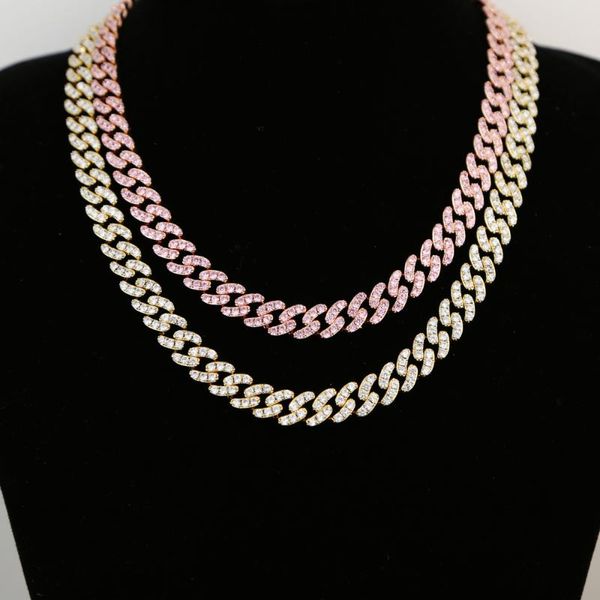 fashion iced hip hop bling micro pave cz women jewelry 17cm 19cm miami cuban link chain pink white two tone color bracelet link,, Black
fashion iced hip hop bling micro pave cz women jewelry 17cm 19cm miami cuban link chain pink white two tone color bracelet link,, Black